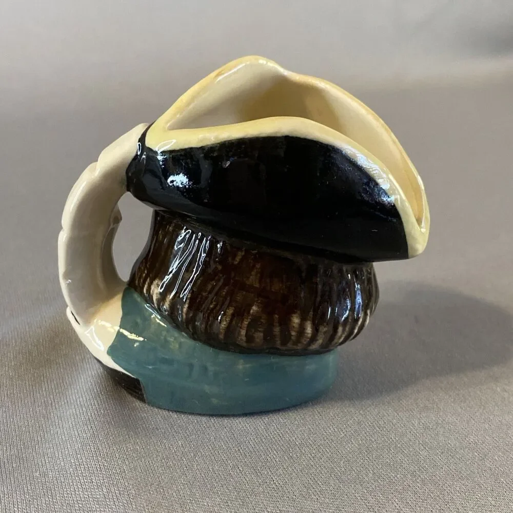 Vintage Royal Doulton Capt. Henry Morgan 2.5” Small Toby Jug Mug D6510